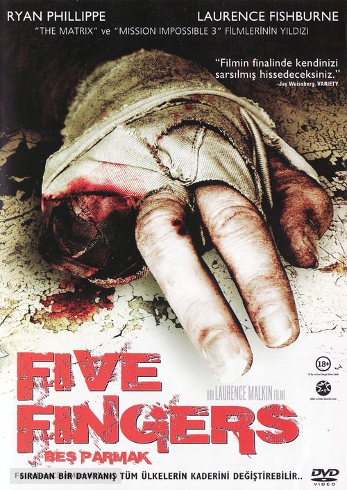 Five Fingers - Turkish Movie Cover
