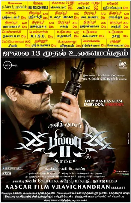 Billa 2 - Indian Movie Poster