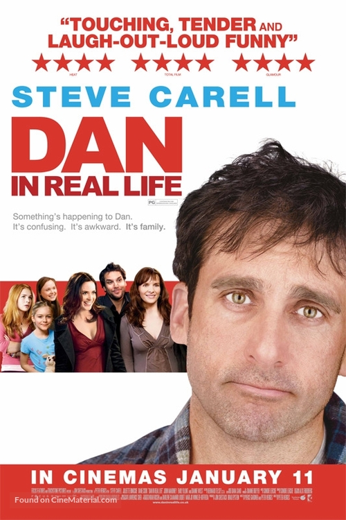 Dan in Real Life - British Movie Poster