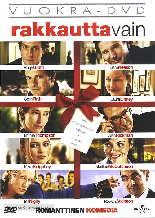 Love Actually - Finnish DVD movie cover