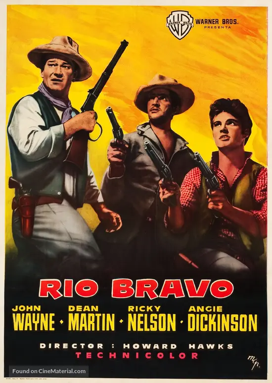 Rio Bravo - Spanish Movie Poster