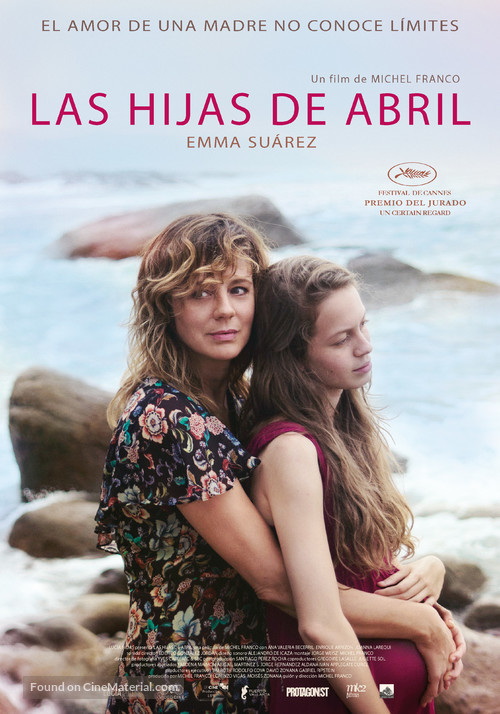 Las hijas de Abril - Spanish Movie Poster