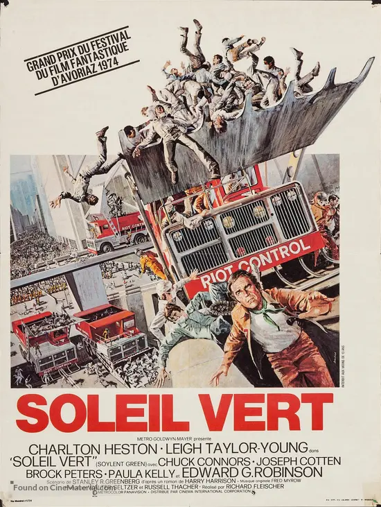 Soylent Green - French Movie Poster