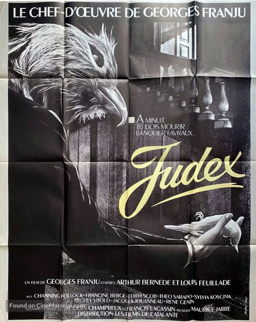Judex - French Movie Poster