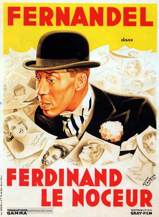 Ferdinand le noceur - French Movie Poster