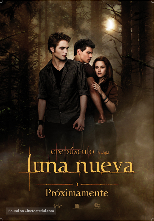 The Twilight Saga: New Moon - Colombian Movie Poster