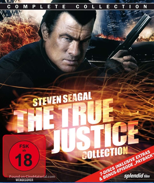 &quot;True Justice&quot; - German Blu-Ray movie cover