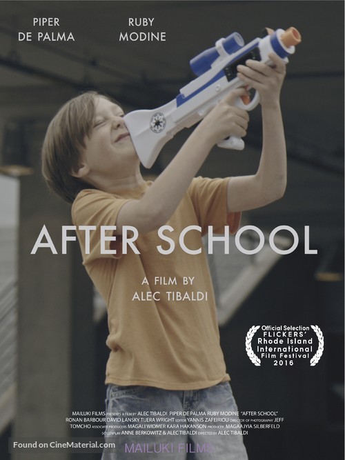 After School - Spanish Movie Poster