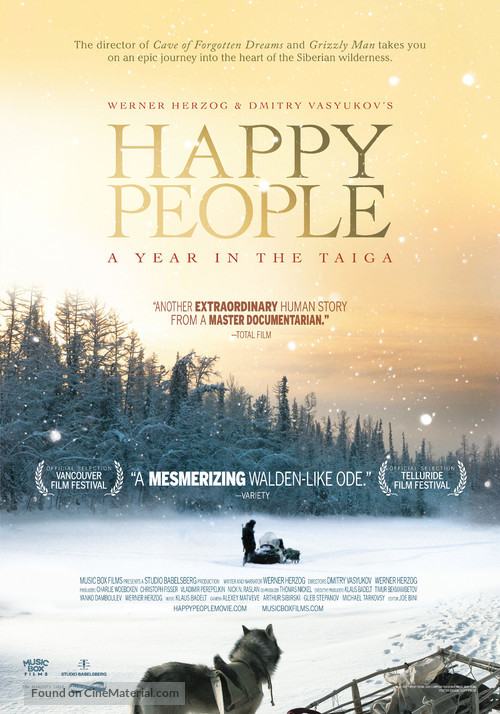 Happy People: A Year in the Taiga - Movie Poster