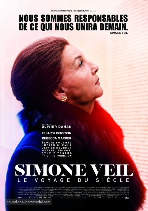 Simone, le voyage du si&egrave;cle - Swiss Movie Poster