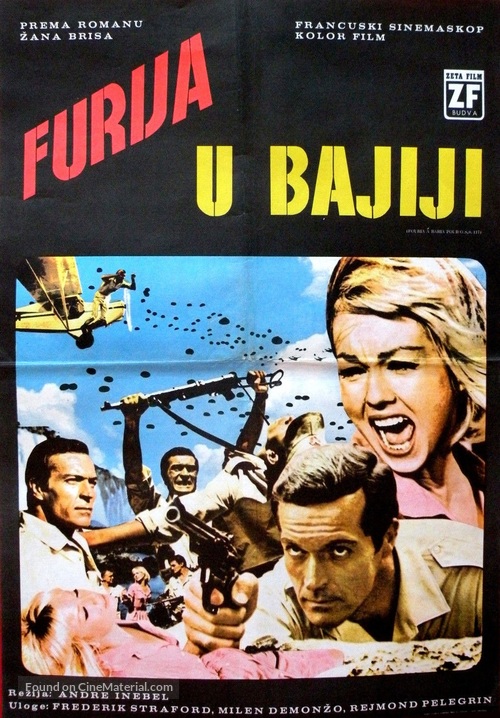 Furia &agrave; Bahia pour OSS 117 - Yugoslav Movie Poster