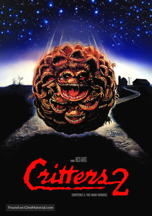 Critters 2: The Main Course - Argentinian Movie Cover