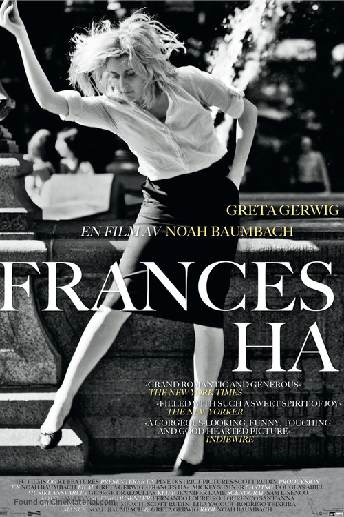 Frances Ha - Norwegian Movie Poster