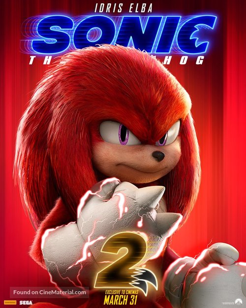 Sonic the Hedgehog 2 - New Zealand Movie Poster