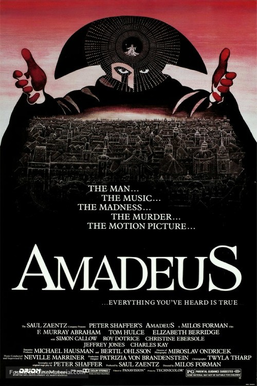 Amadeus - Movie Poster