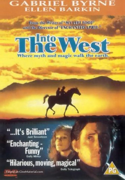 Into the West - British DVD movie cover