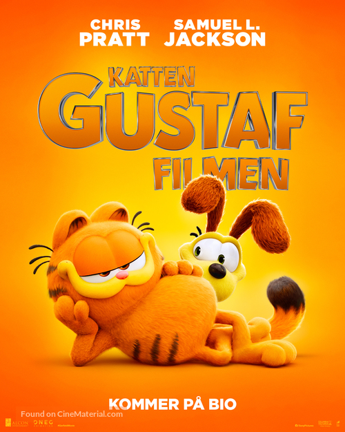 The Garfield Movie - Swedish Movie Poster