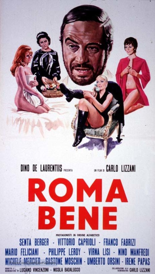Roma bene - Italian Movie Poster