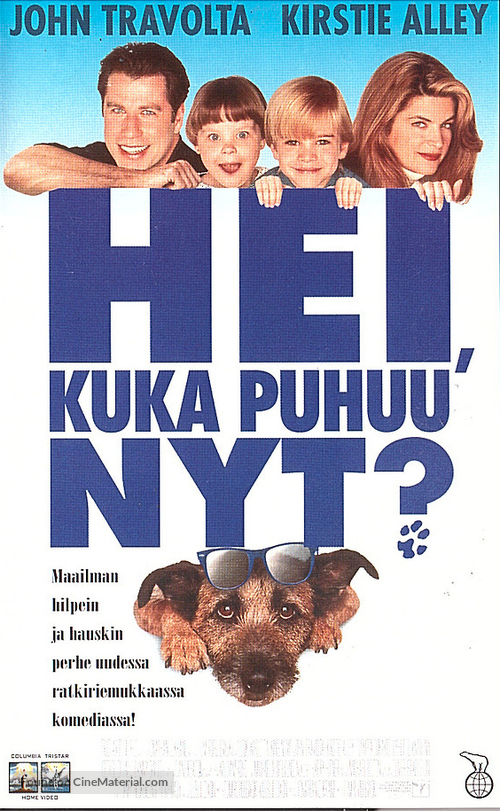 Look Who&#039;s Talking Now - Finnish VHS movie cover