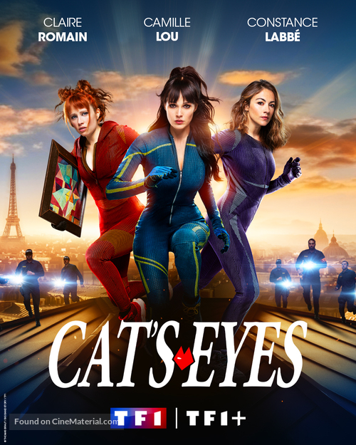 &quot;Cat&#039;s Eyes&quot; - French Movie Poster