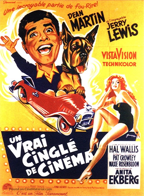 Hollywood or Bust - French Movie Poster