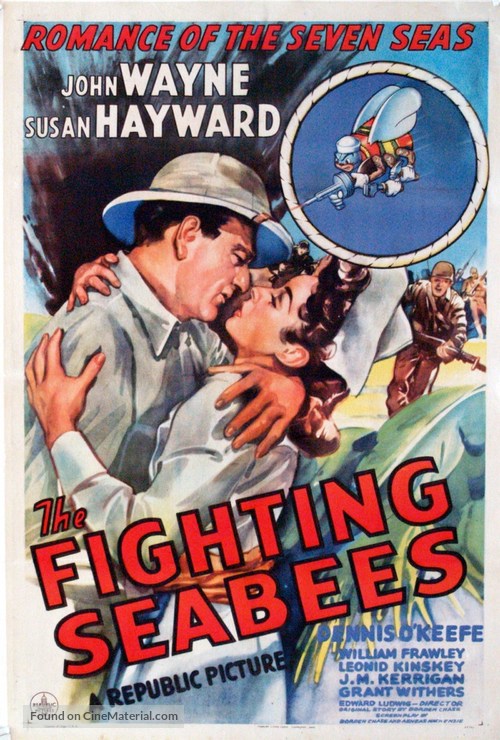 The Fighting Seabees - Movie Poster