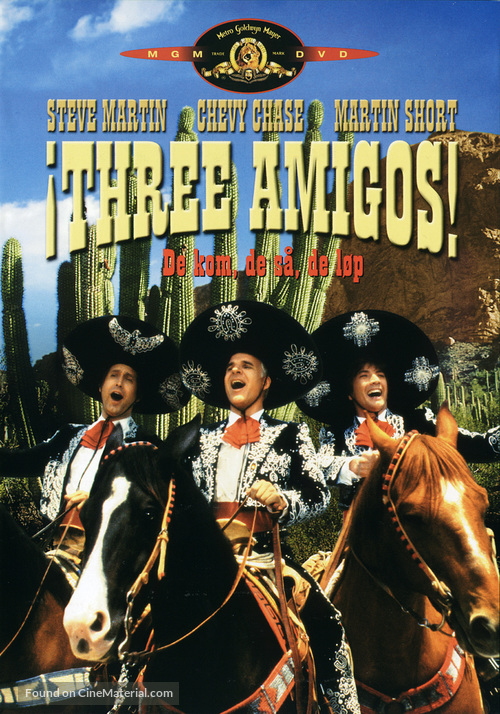 Three Amigos! - Norwegian Movie Cover