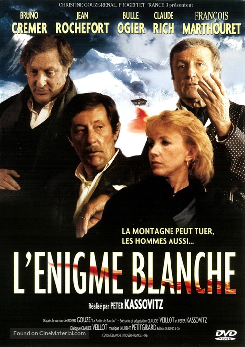 L&#039;&eacute;nigme blanche - French Movie Cover