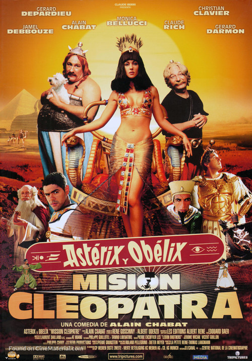 Ast&eacute;rix &amp; Ob&eacute;lix: Mission Cl&eacute;op&acirc;tre - Spanish Movie Poster