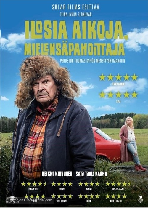 Ilosia aikoja, Mielens&auml;pahoittaja - Finnish DVD movie cover