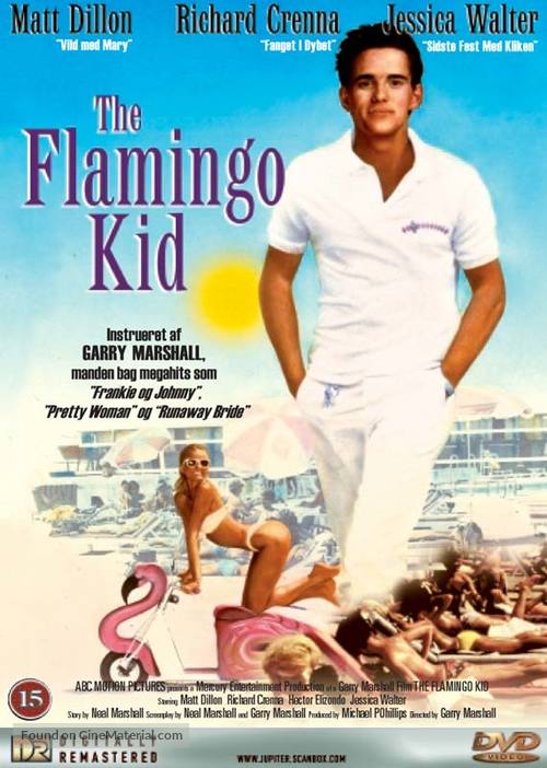 The Flamingo Kid - Danish DVD movie cover