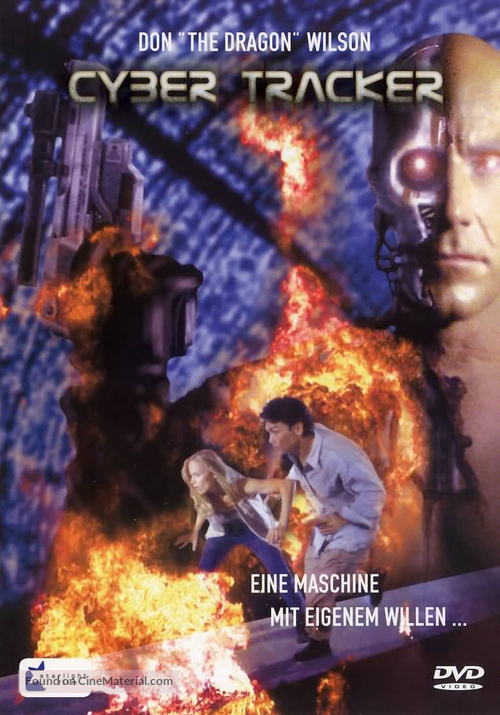 CyberTracker - German DVD movie cover