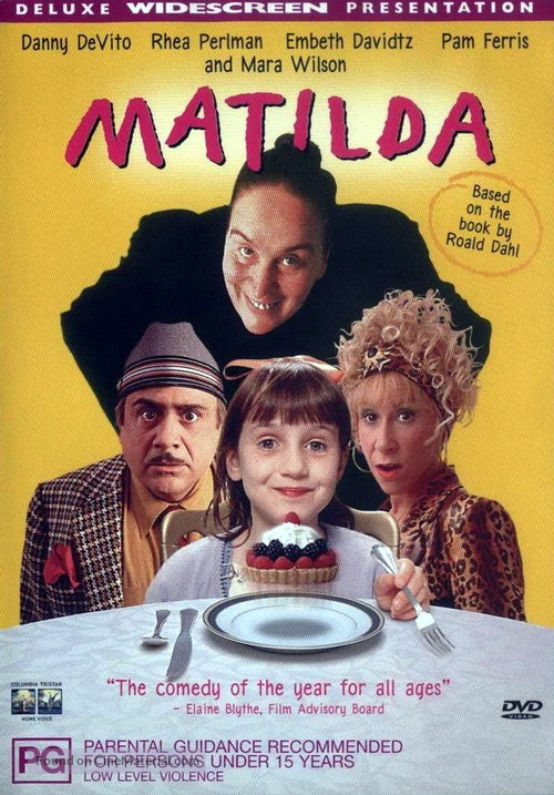 Matilda - Australian DVD movie cover