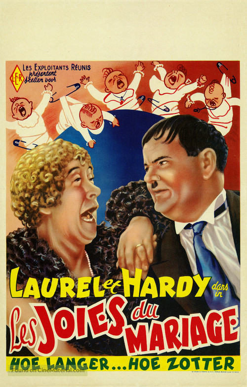 Twice Two - Belgian Movie Poster