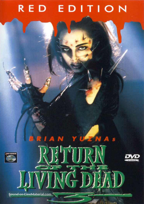 Return of the Living Dead III - German DVD movie cover