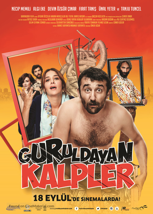 Guruldayan Kalpler - Turkish Movie Poster