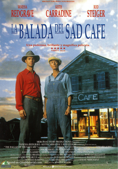 The Ballad of the Sad Cafe - Spanish Movie Poster