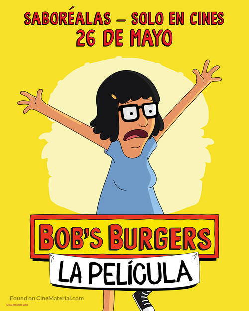 The Bob&#039;s Burgers Movie - Argentinian Movie Poster