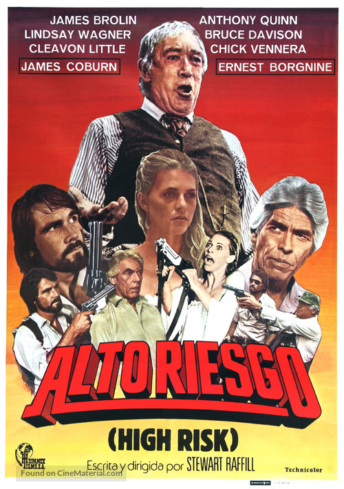High Risk - Spanish Movie Poster