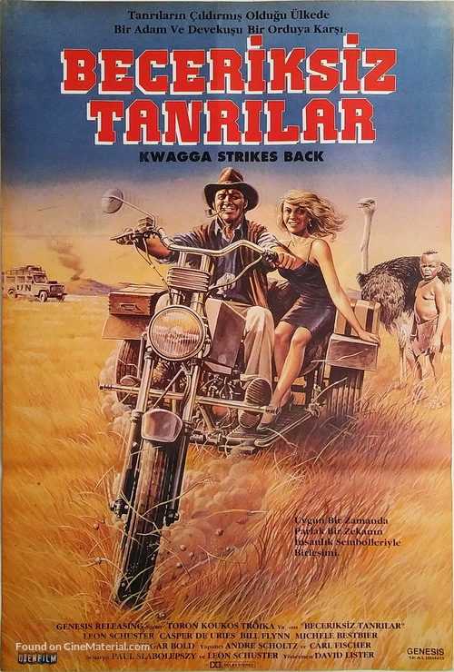 Kwagga Strikes Back - Turkish Movie Poster