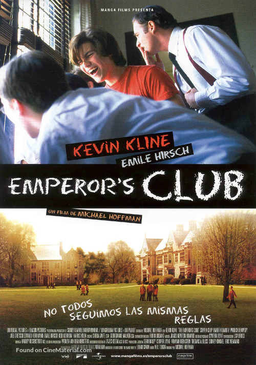 The Emperor&#039;s Club - Spanish poster