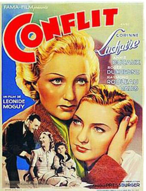 Conflit - French Movie Poster