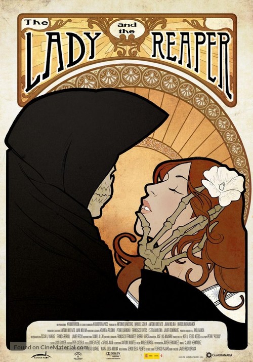 La dama y la muerte - Spanish Movie Poster