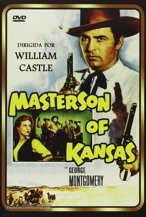 Masterson of Kansas - Spanish Movie Cover