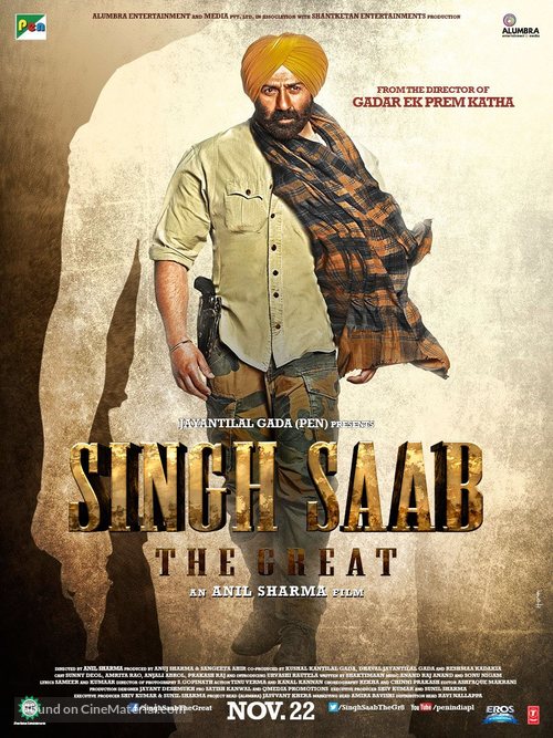 Singh Saab the Great - Indian Movie Poster