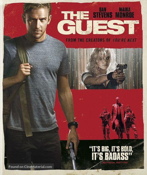 The Guest - Blu-Ray movie cover