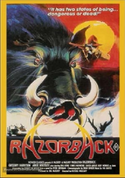 Razorback - Australian Movie Poster
