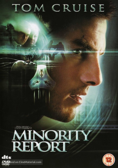 Minority Report - British Movie Cover