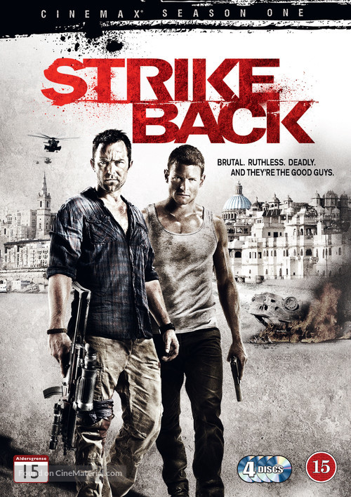 &quot;Strike Back&quot; - Danish DVD movie cover