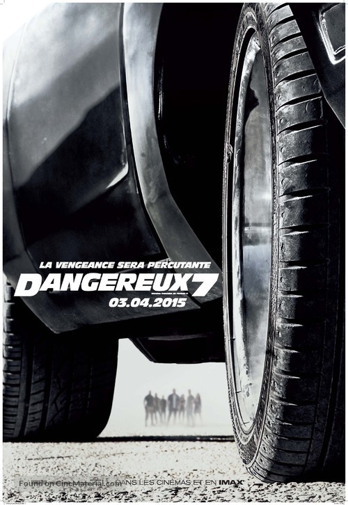 Furious 7 - Canadian Movie Poster